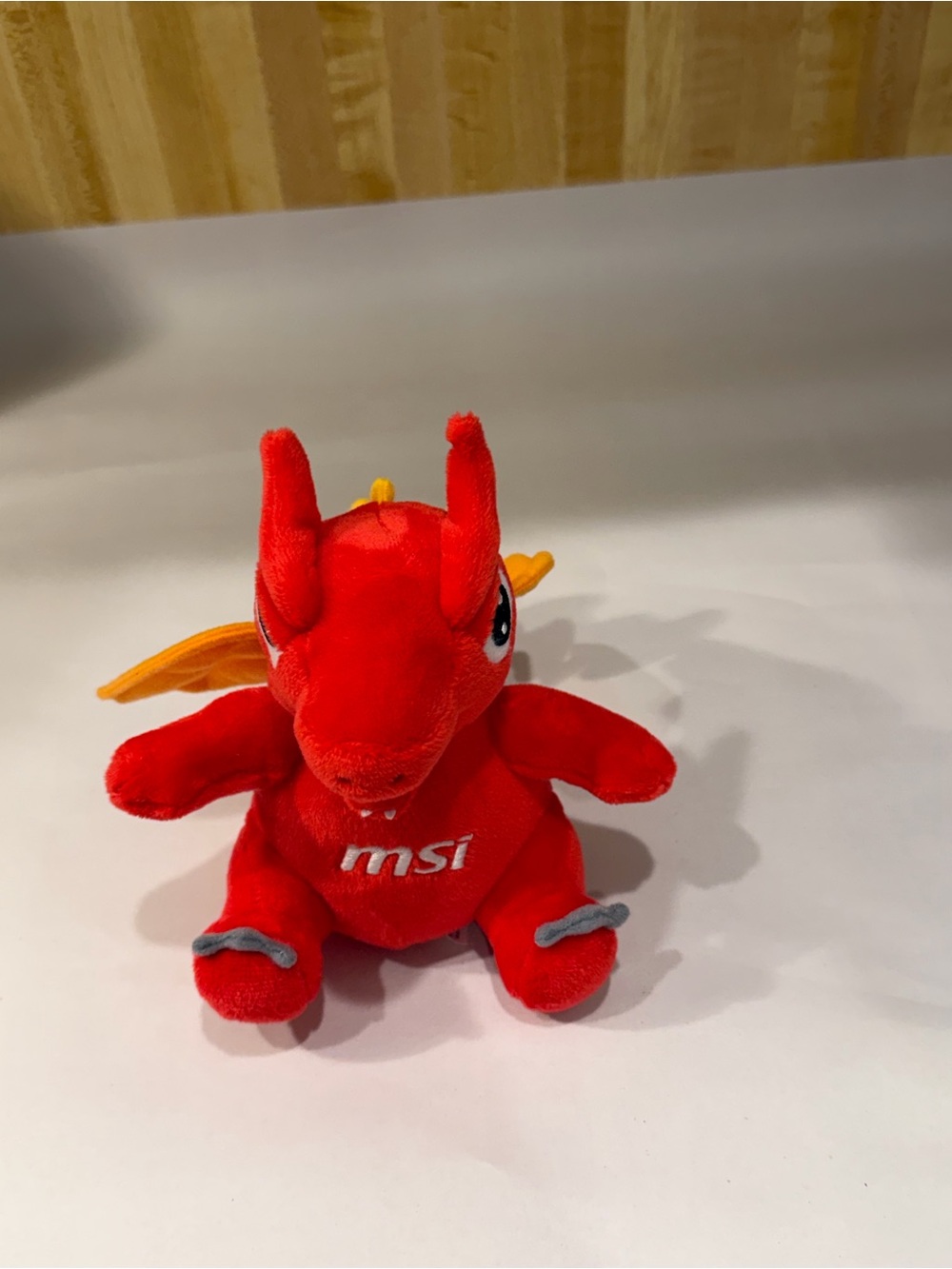 MSI True Gaming Red Dragon Plush Plushie Microstar Mascot Promo
